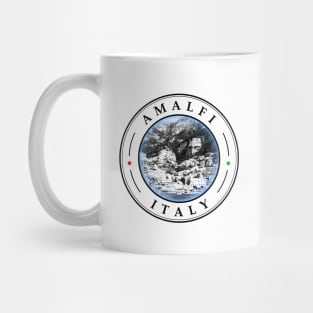 Amalfi Italy - circular design 2 Mug